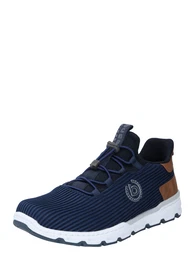 Sneaker ''''Reid'''' dunkelblau / hellbraun / navy