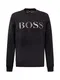BOSS Casual Majica ''''Welogo''''  črna / temno siva