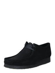 Clarks Originals Mokassin Wallabee schwarz