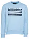 G-Star RAW Majica  svetlo modra / mornarska / bela