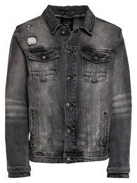 Jacke grey denim