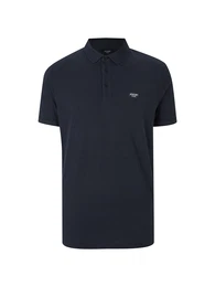 JOOP! Jeans Poloshirt dunkelblau / weiß