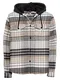 River Island Hemd grau / schwarz / weiß / beige