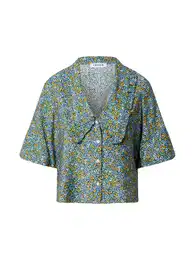 Bluza 'Selene' plava / žuta / zelena / bijela