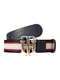 TOMMY HILFIGER Remen  morsko plava / senf / svijetlocrvena / bijela