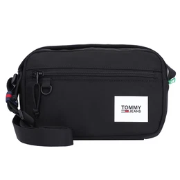 Tommy Jeans Umhängetasche schwarz / weiß