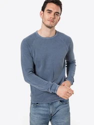Key Largo Strickpullover Thomas taubenblau