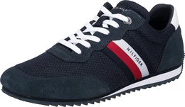 Sneaker navy / weiß / hellrot