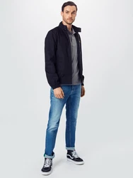 Lyle & Scott T-Shirt Poloshirt gelb/graumeliert/schwarz
