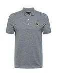 Lyle & Scott T-Shirt Poloshirt gelb/graumeliert/schwarz