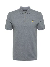 Poloshirt gelb / graumeliert / schwarz
