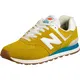 new balance Sneaker weiß / rot / himmelblau / senf
