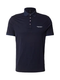 Poloshirt navy / wei