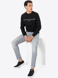 Tommy Hilfiger Sweatshirt TOMMY LOGO SWEATSHIRT mit klassischem Rundhalsausschnitt navy/rot/schwarz/wei