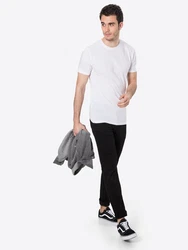 Denim Project T-Shirt schwarz/weiß