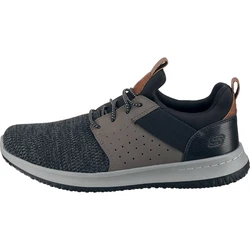 Skechers Classic Fit Delson Camden Sneaker braun/schlammfarben/hellgrau/schwarz