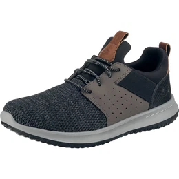 Sneaker 'Delson Camben' braun / schlammfarben / hellgrau / schwarz