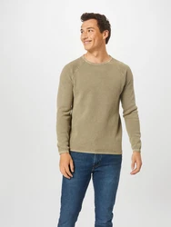 Key Largo Strickpullover Thomas dunkelbeige