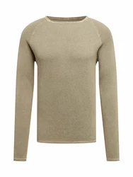 Key Largo Strickpullover Thomas dunkelbeige