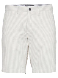 Shorts ''''BROOKLYN'''' hellgrau / weiß