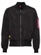 ALPHA INDUSTRIES Jacke ''''MA-1 Parachute'''' schwarz / gelb