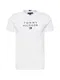 TOMMY HILFIGER T-Shirt weiß / navy / hellrot