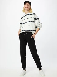 Urban Classics Kalhoty s vysokým pasem černá Urban Classics Kalhoty s vysokým pasem černá