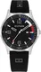 TOMMY HILFIGER Analoguhr schwarz