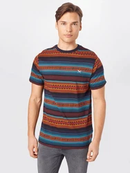 Iriedaily T-Shirt Vintachi hellblau/goldgelb/violettblau/schwarz