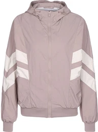Prijelazna jakna 'Crinkle Batwing' roza / bijela