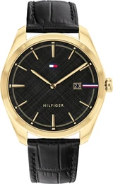 Uhr schwarz / gold