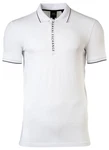 ARMANI EXCHANGE Poloshirt schwarz/weiß