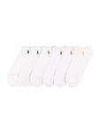 Polo Ralph Lauren Herren Sneakersocken 6er Pack Wei