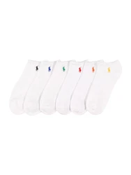 Polo Ralph Lauren Herren Sneakersocken 6er Pack Wei