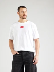 HUGO T-Shirt Diragolino212 10229761 01 hellrot/schwarz/weiß