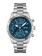 BOSS Casual Uhr silber / pastellblau