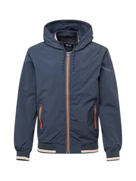 Jacke 'Phan' nachtblau / orange / wei
