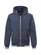 INDICODE JEANS Jacke 'Phan' nachtblau / orange / wei