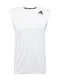 ADIDAS PERFORMANCE Sportshirt weiß / schwarz