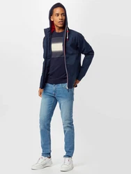 Derbe Jacke Isleby marine/rot/wei