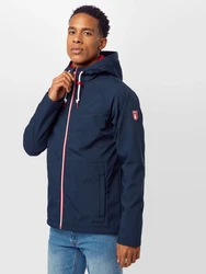 Derbe Jacke Isleby marine/rot/wei
