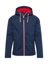 Jacke navy / rot