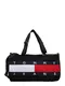Tommy Jeans Potovalna torba  črna / mornarska / bela / rdeča