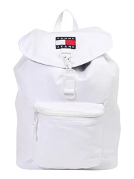 Rucksack weiß / navy / feuerrot