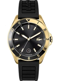 Analoguhr schwarz / gold