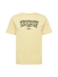 LEVI''''S T-Shirt pastellgelb / schwarz