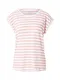 ESPRIT Tričko  pink / bílá