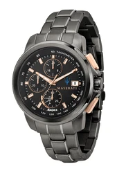 Uhr ''''Successo'''' blau / gold / schwarz / wei