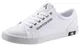 Calvin Klein Jeans Sneaker weiß / schwarz