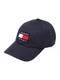 Tommy Jeans Kapa ''''HERITAGE''''  mornarska / bela / rdeča